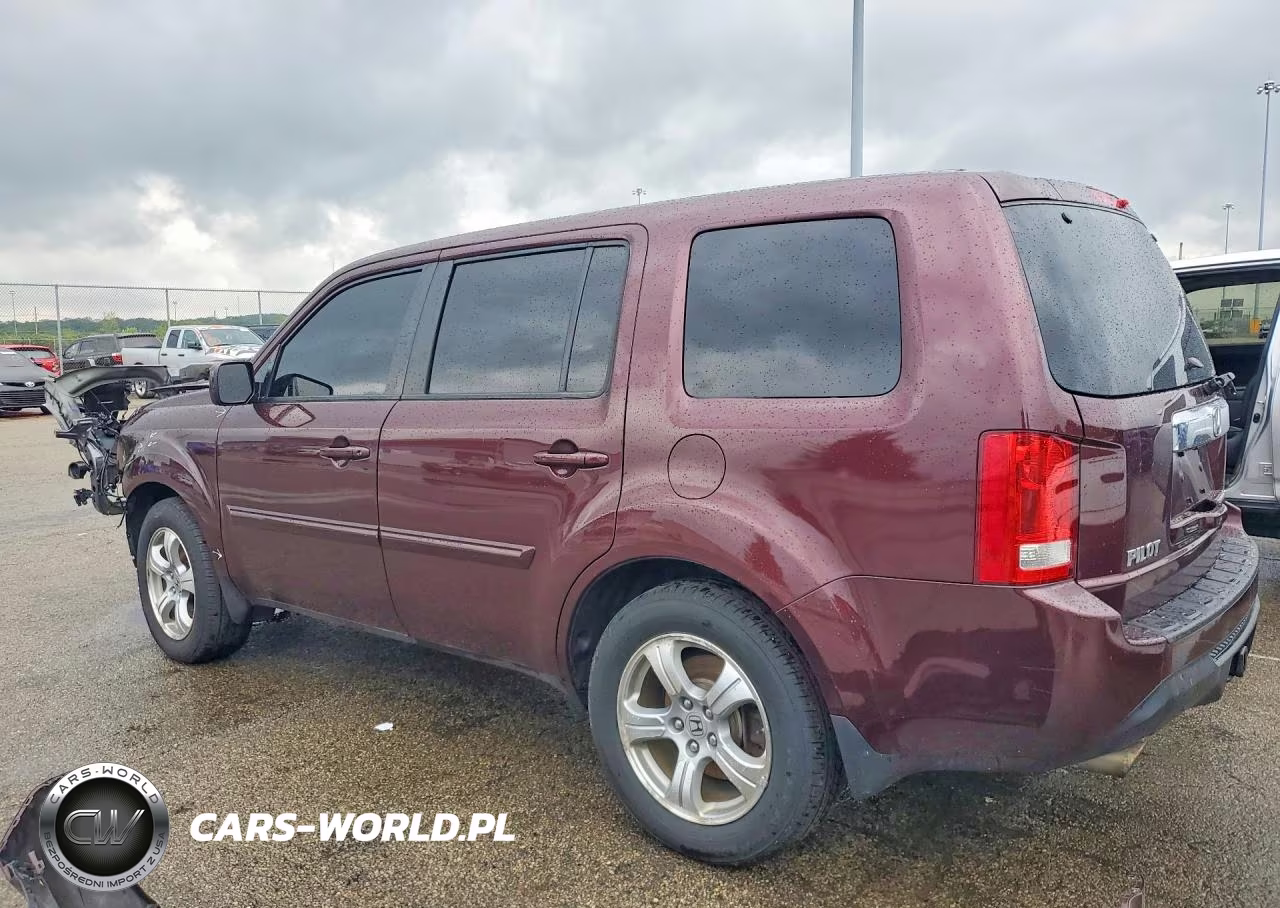 2015 Honda Pilot Exl VIN:5FNYF4H59FB007659 - 2