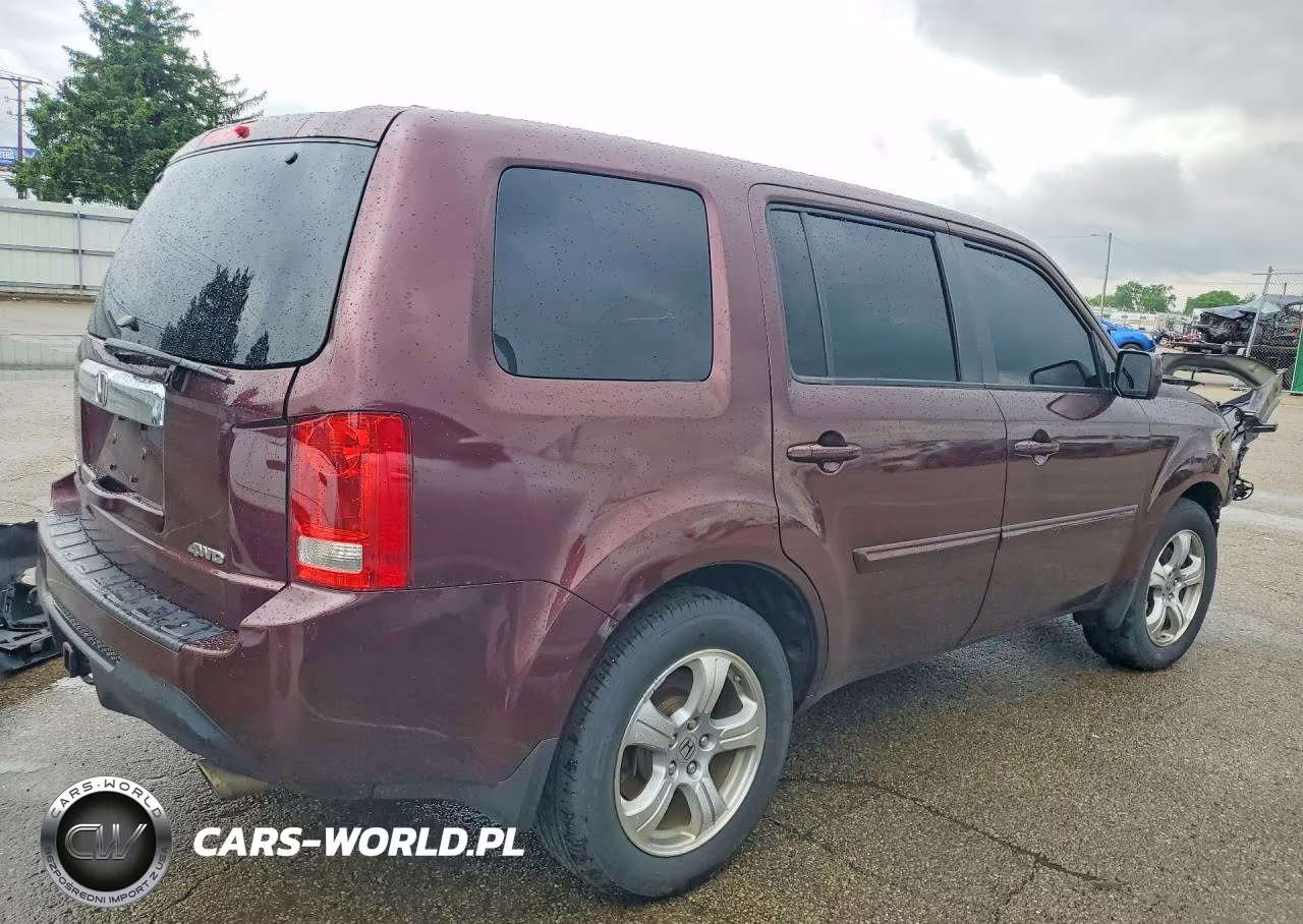 2015 Honda Pilot Exl VIN:5FNYF4H59FB007659 - 3