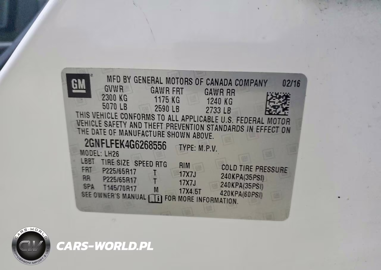 2016 Chevrolet Equinox Lt VIN:2GNFLFEK4G6268556 - 14