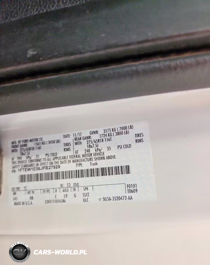2018 Ford F150 Supercrew VIN:1FTEW1E56JFB27929 - 12