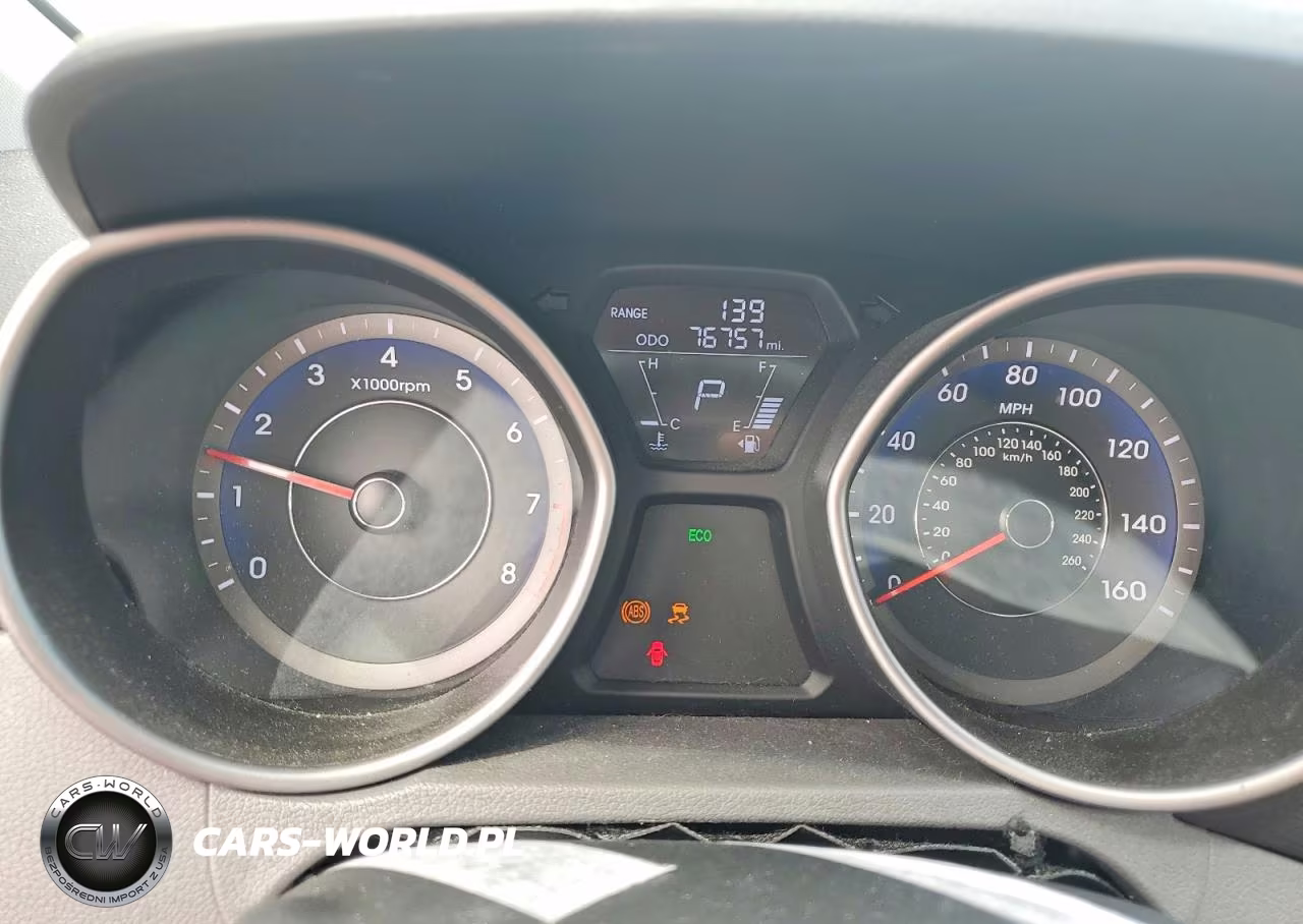 2013 Hyundai Elantra Gls VIN:KMHDH4AE3DU999557 - 9