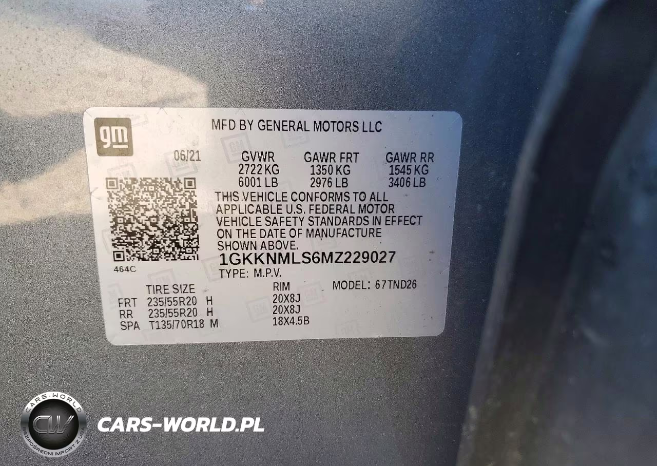 2021 GMC Acadia Slt VIN:1GKKNMLS6MZ229027 - 14