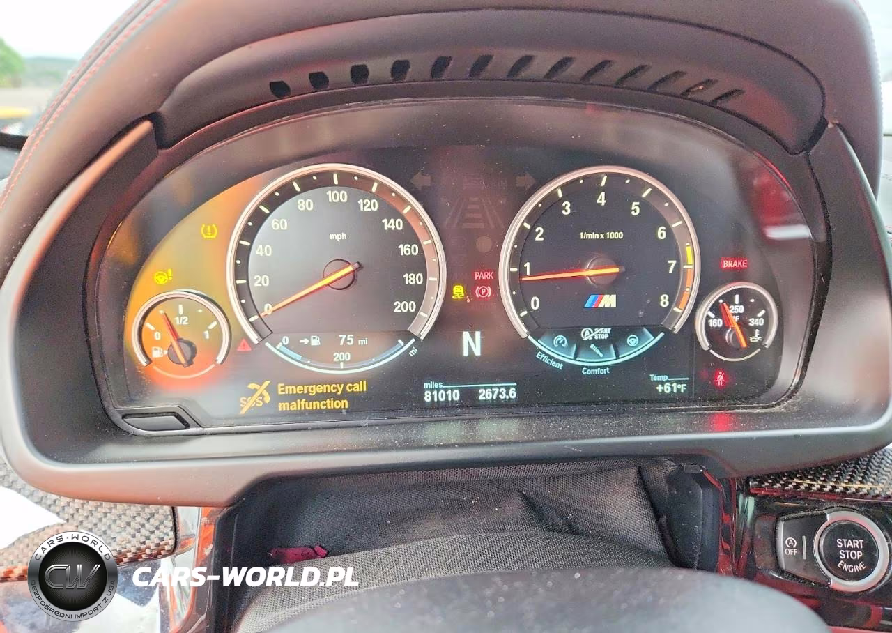 2018 BMW X6 M VIN:5YMKW8C50J0Y74709 - 9