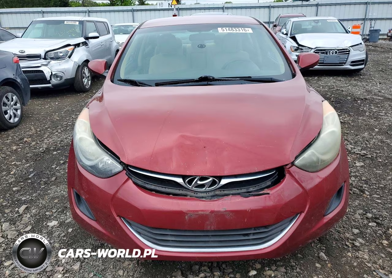 2013 Hyundai Elantra Gls VIN:5NPDH4AE0DH396046 - 5