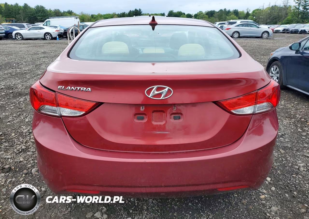 2013 Hyundai Elantra Gls VIN:5NPDH4AE0DH396046 - 6