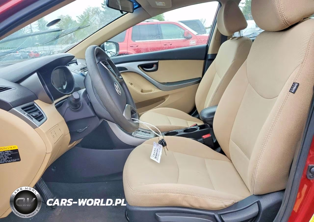 2013 Hyundai Elantra Gls VIN:5NPDH4AE0DH396046 - 7