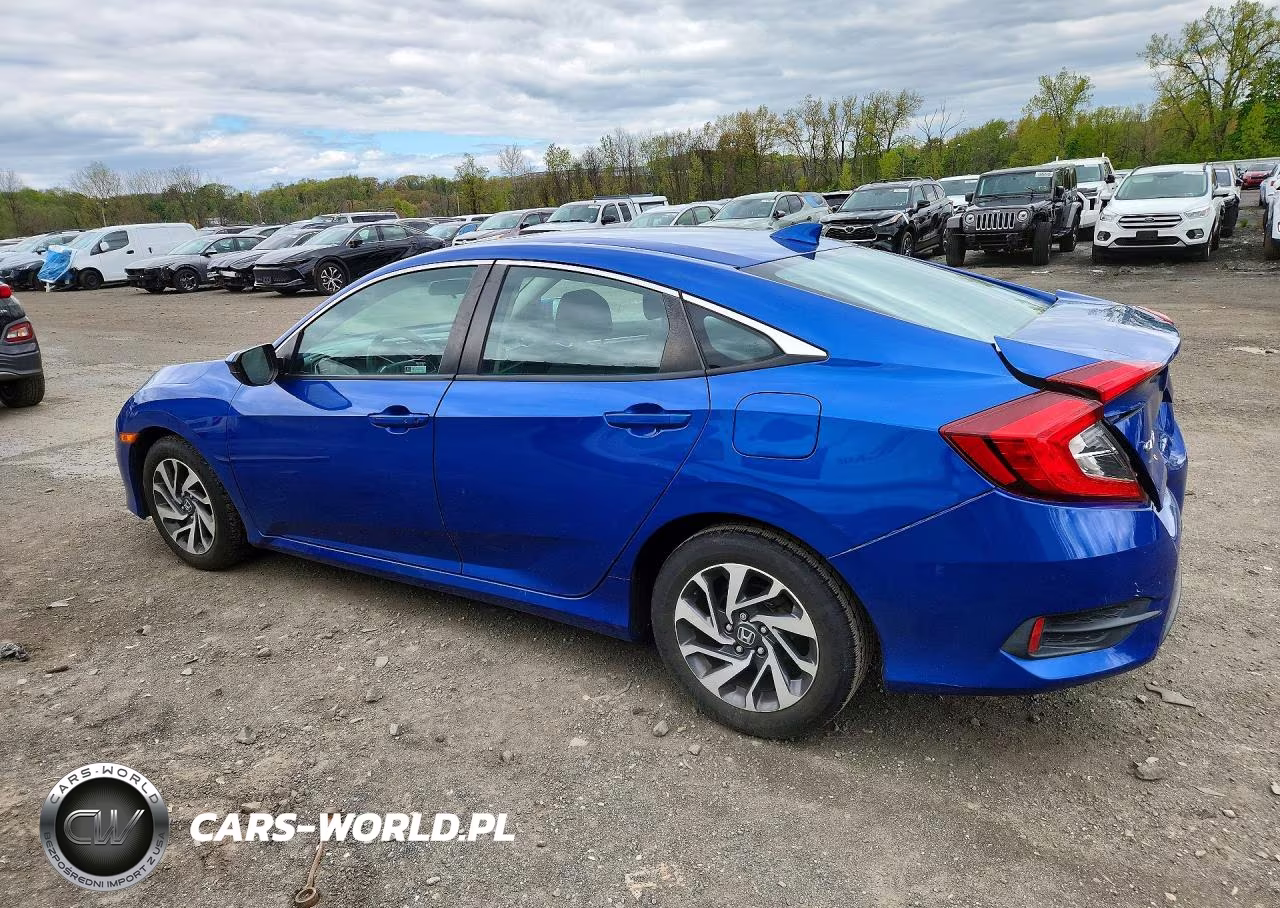 2018 Honda Civic Ex VIN:2HGFC2F76JH577311 - 2