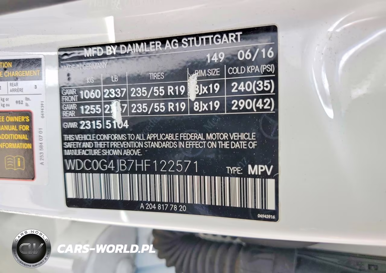 2019 Mercedes-Benz Glc 300 VIN:WDC0G4JB7HF122571 - 13