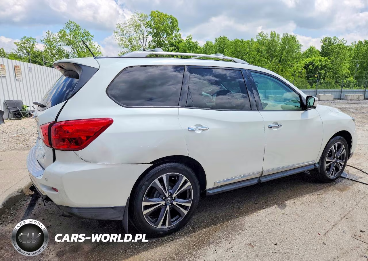 2017 Nissan Pathfinder Platinum VIN:5N1DR2MMXHC644126 - 3