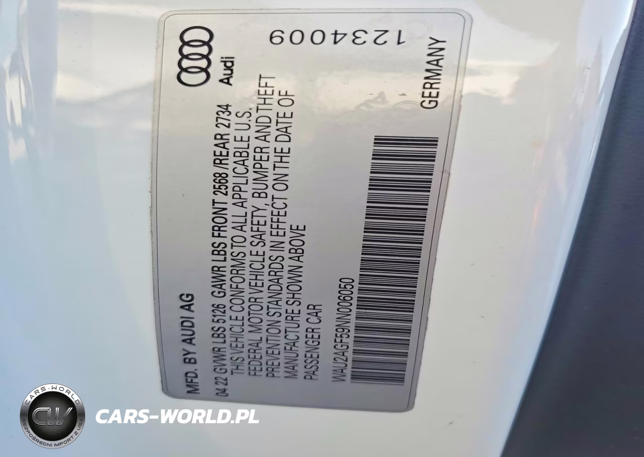 2022 Audi A5 Premium 45 VIN:WAU2AGF59NN006050 - 13