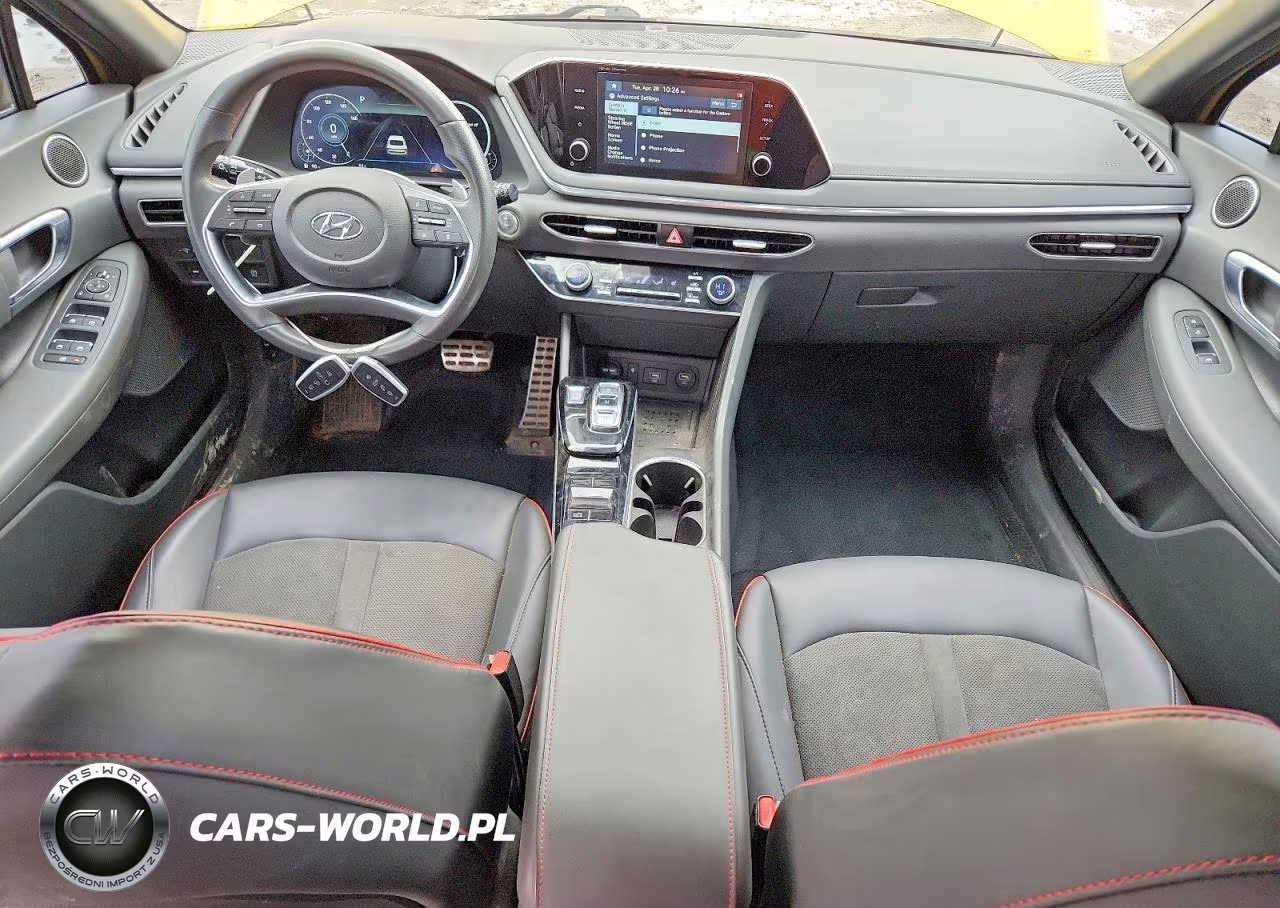 2020 Hyundai Sonata Sel Plus VIN:5NPEJ4J2XLH018796 - 8
