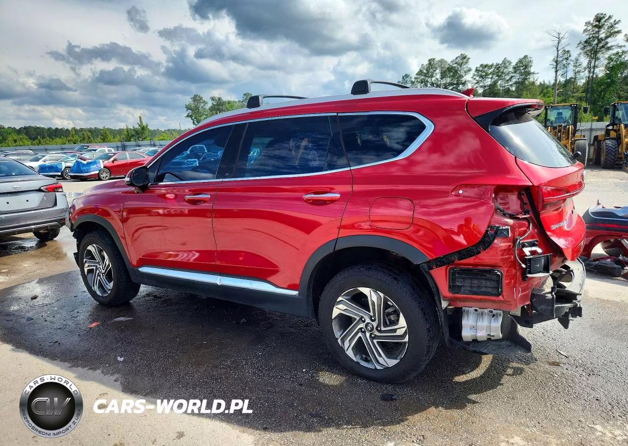2022 Hyundai Santa Fe Sel VIN:5NMS3DAJ1NH472794 - 2