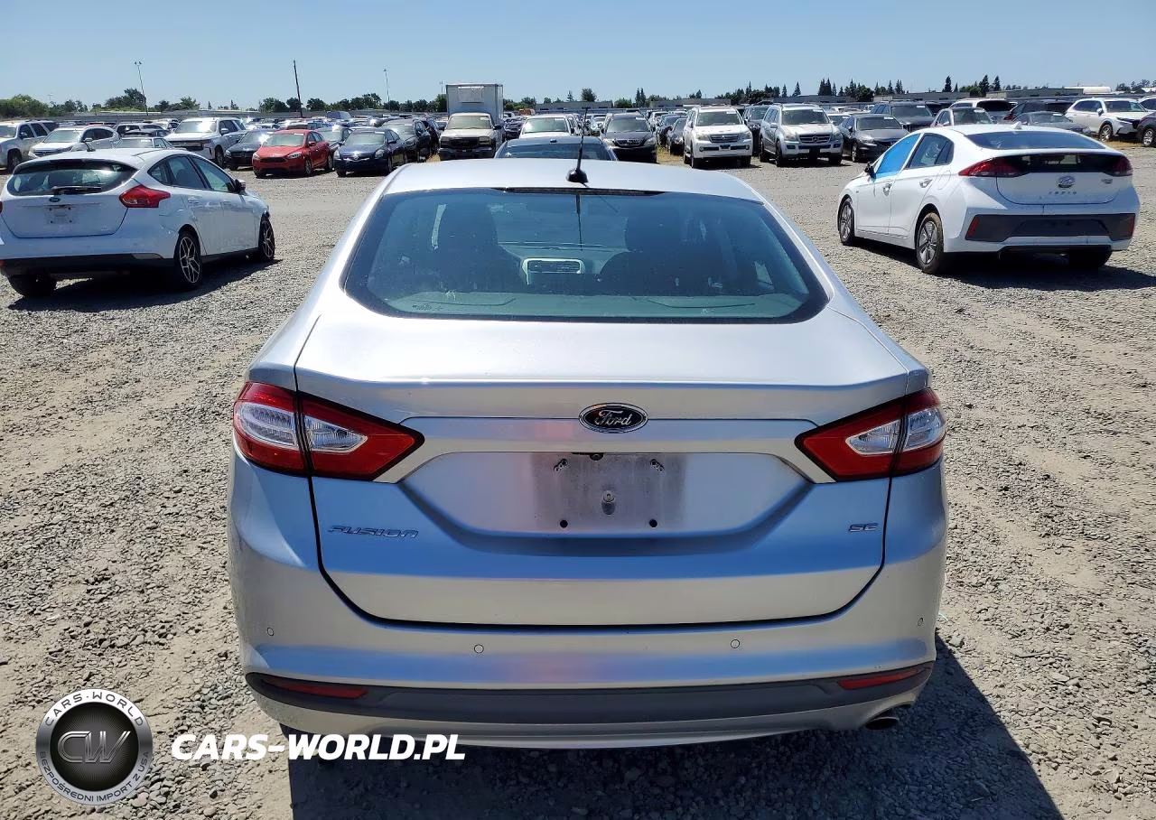 2016 Ford Fusion Se VIN:3FA6P0H79GR386201 - 6
