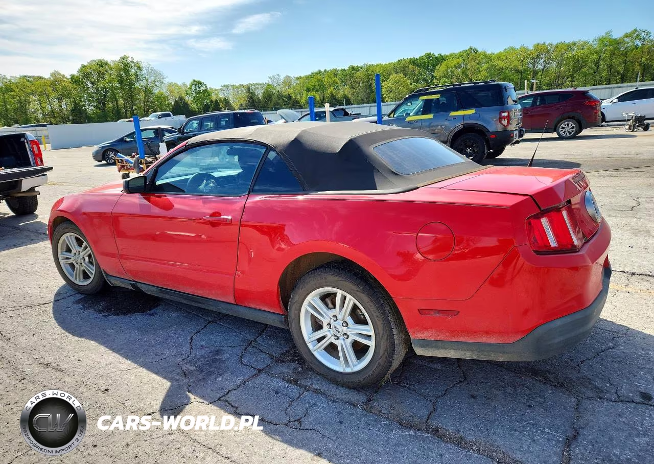 2010 Ford Mustang VIN:1ZVBP8EN9A5177851 - 2