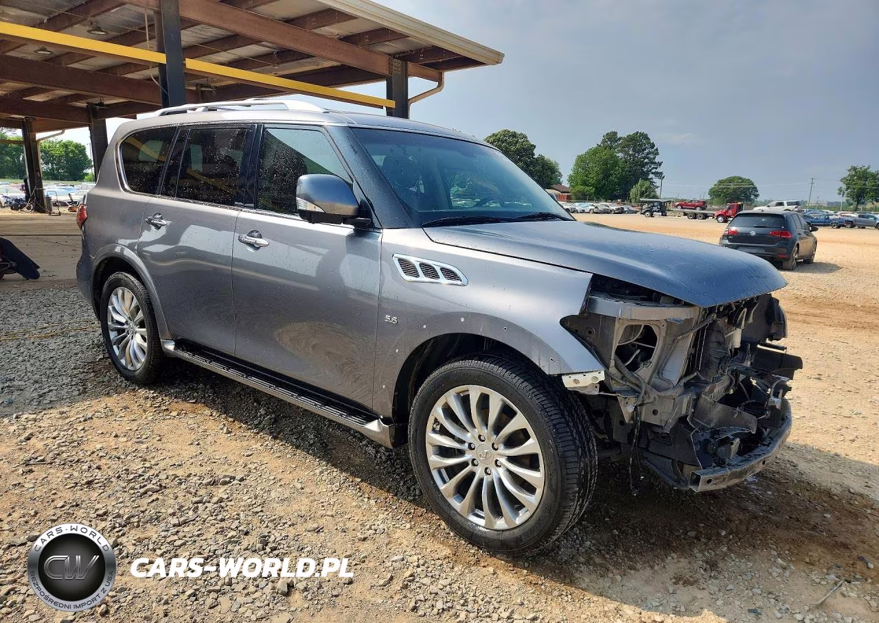 2016 Infiniti Qx80 Base VIN:JN8AZ2NE4G9124728 - 4