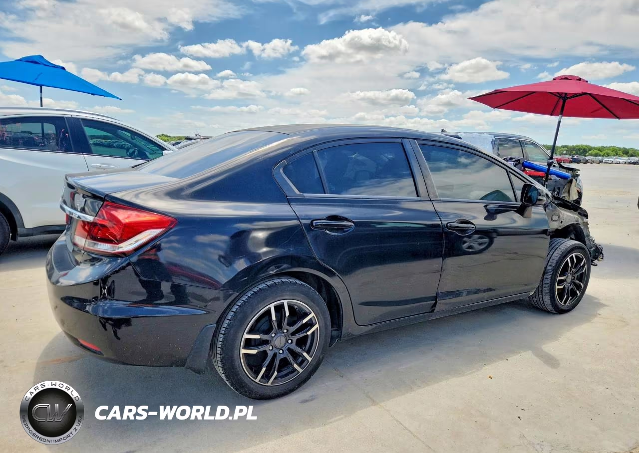 2013 Honda Civic Lx VIN:2HGFB2F55DH596440 - 3