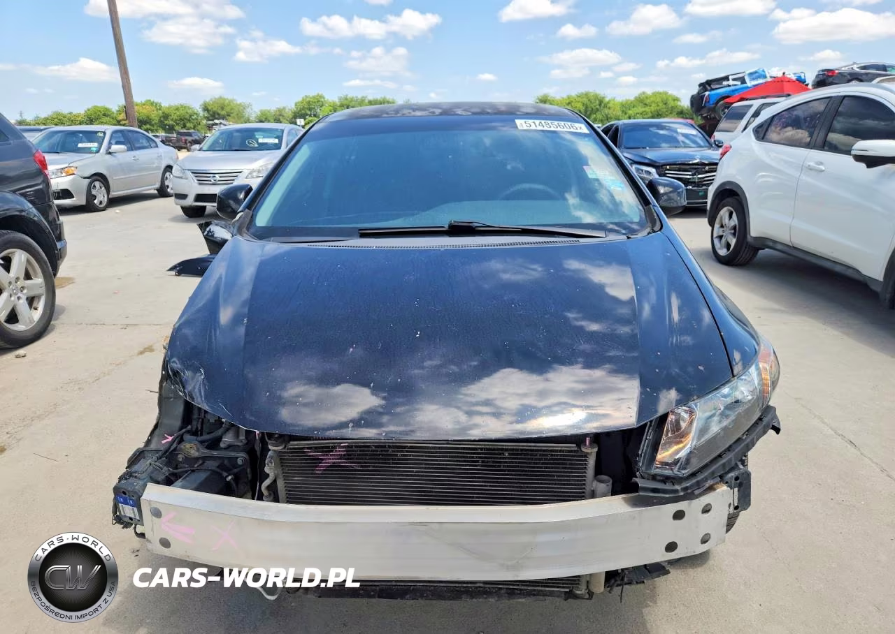 2013 Honda Civic Lx VIN:2HGFB2F55DH596440 - 5