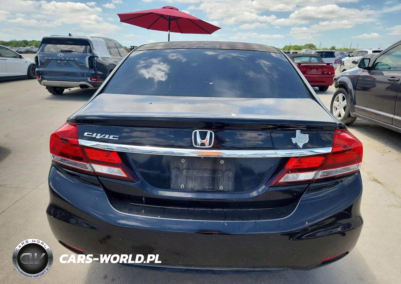 2013 Honda Civic Lx VIN:2HGFB2F55DH596440 - 6