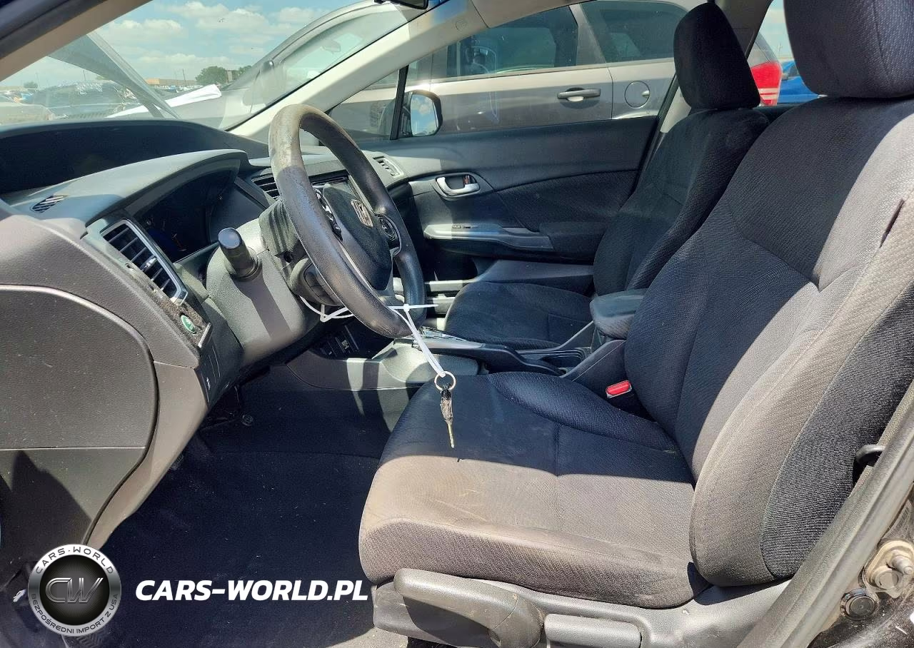 2013 Honda Civic Lx VIN:2HGFB2F55DH596440 - 7