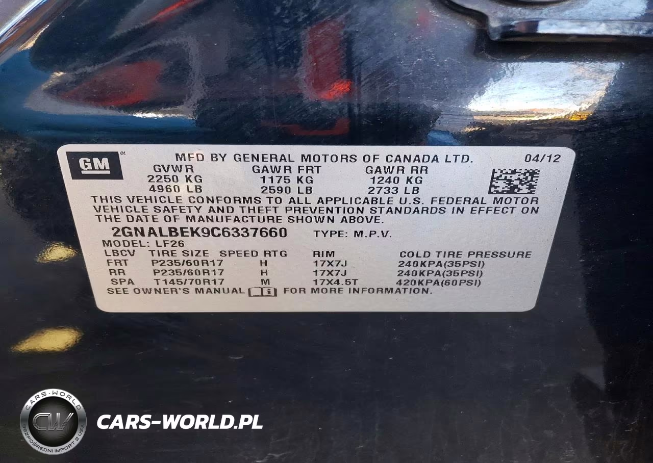 2012 Chevrolet Equinox Ls VIN:2GNALBEK9C6337660 - 12