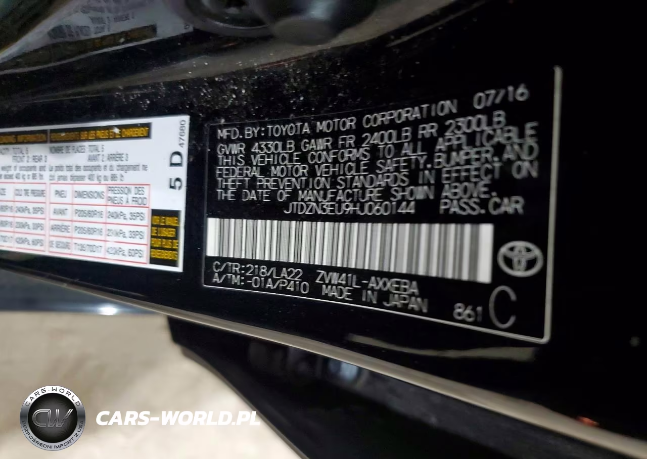2017 Toyota Prius V Four VIN:JTDZN3EU9HJ060144 - 12