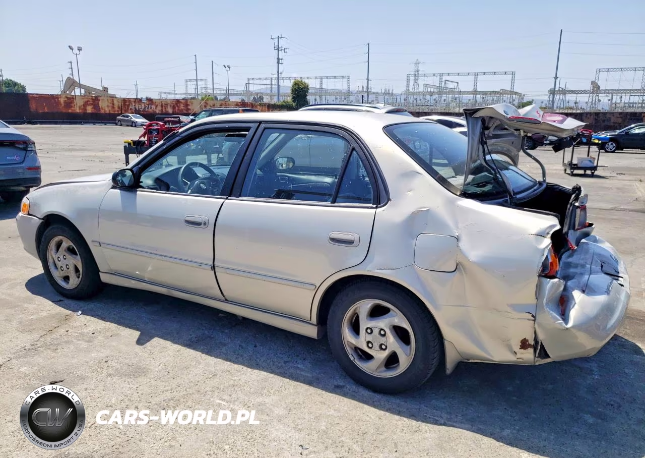2001 Toyota Corolla S VIN:1NXBR12E31Z458621 - 2