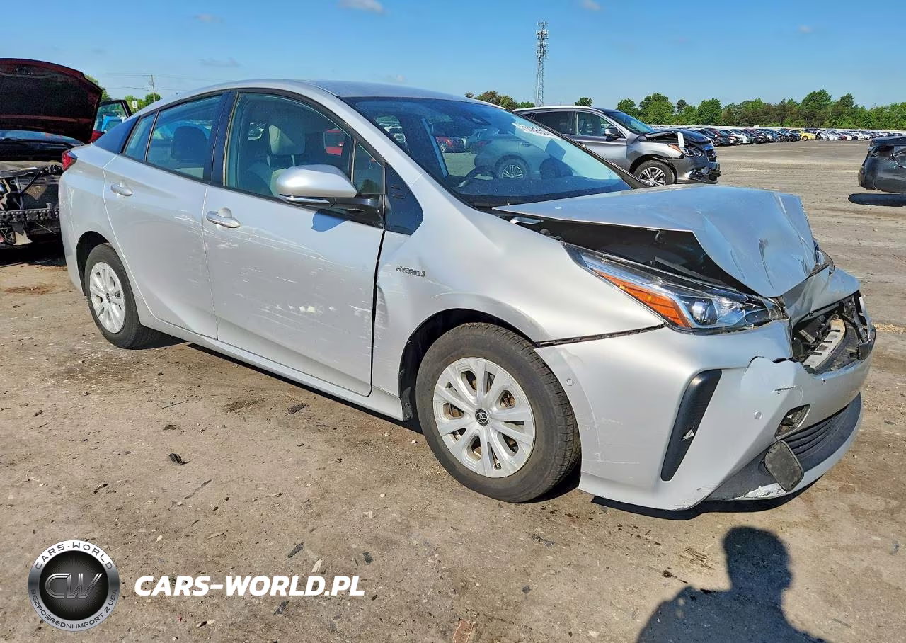 2019 Toyota Prius Le VIN:JTDKARFU5K3098951 - 4