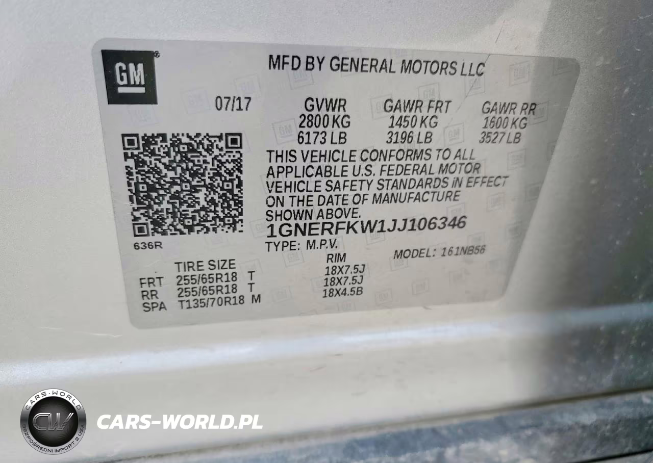 2018 Chevrolet Traverse Ls VIN:1GNERFKW1JJ106346 - 13