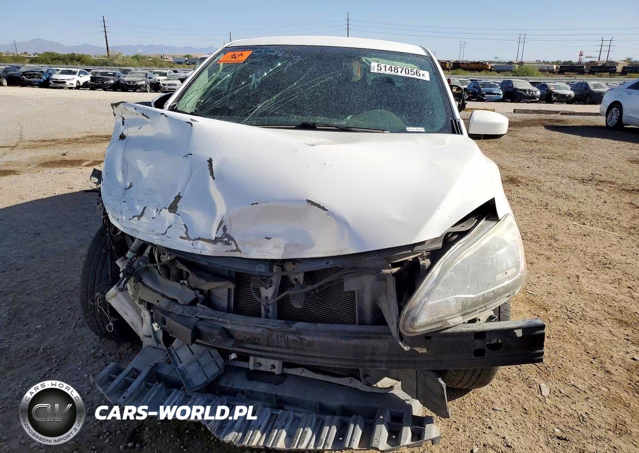 2013 Nissan Sentra S VIN:3N1AB7APXDL713681 - 5