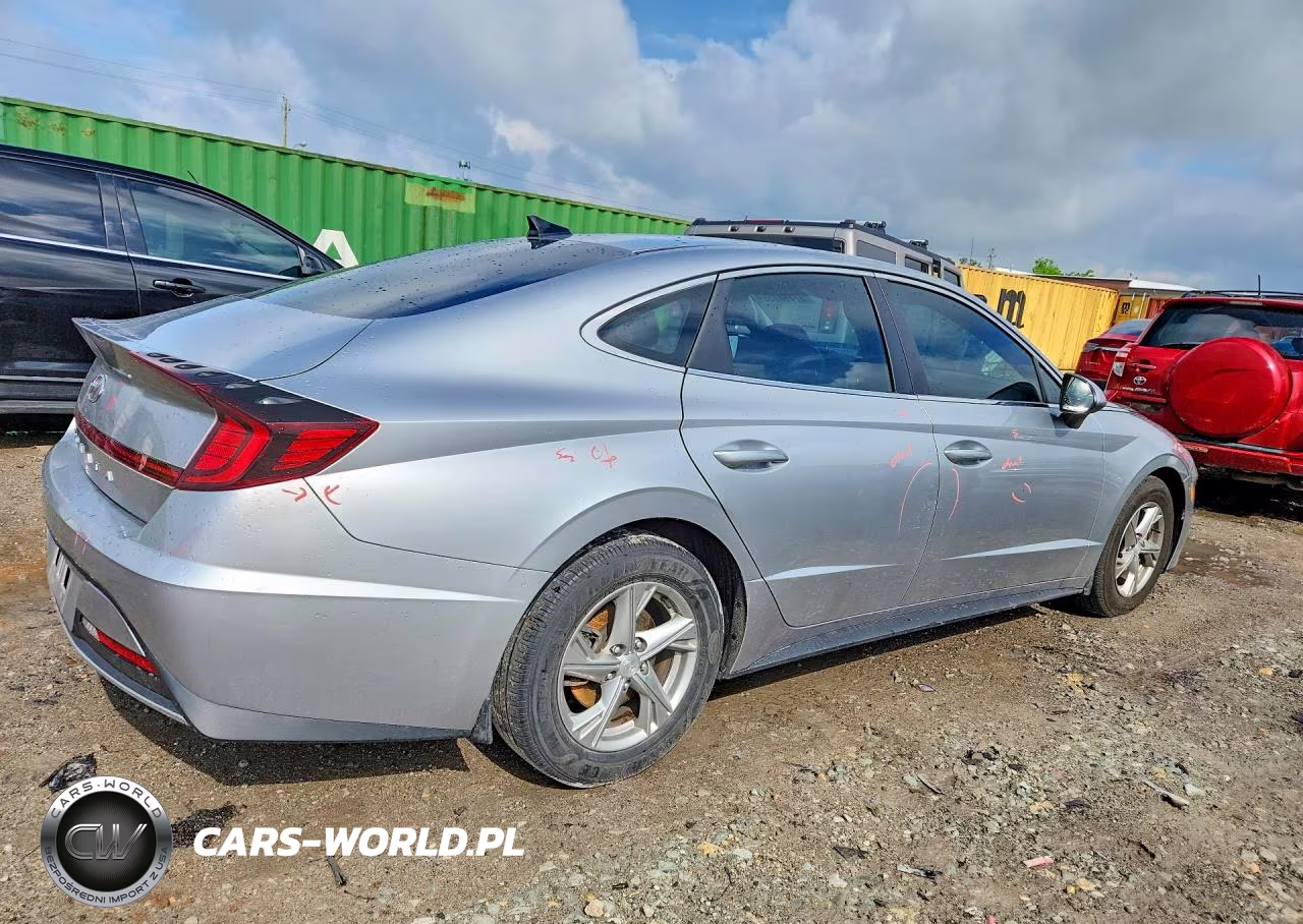 2021 Hyundai Sonata Se VIN:5NPEG4JA7MH086528 - 3