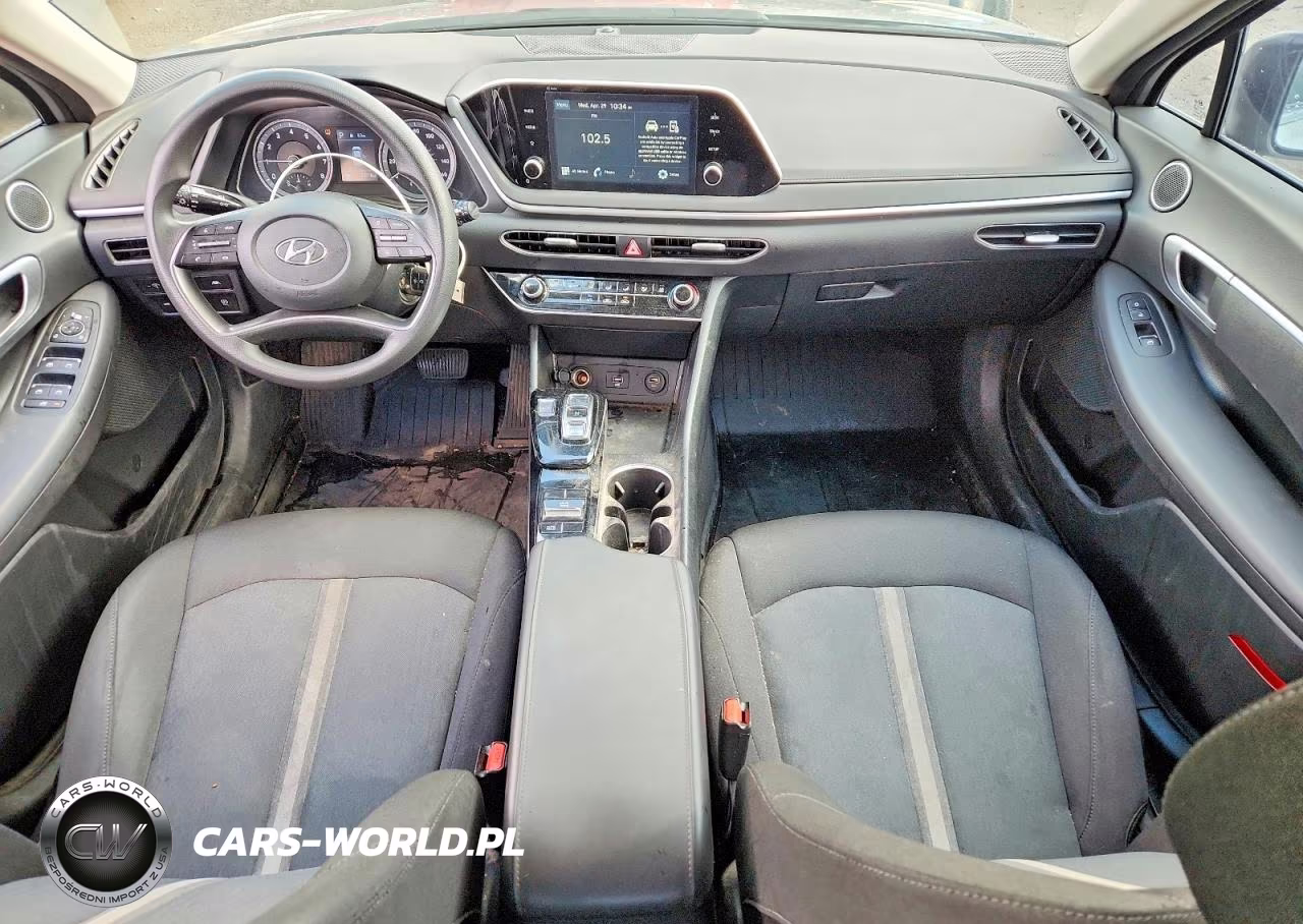 2021 Hyundai Sonata Se VIN:5NPEG4JA7MH086528 - 8