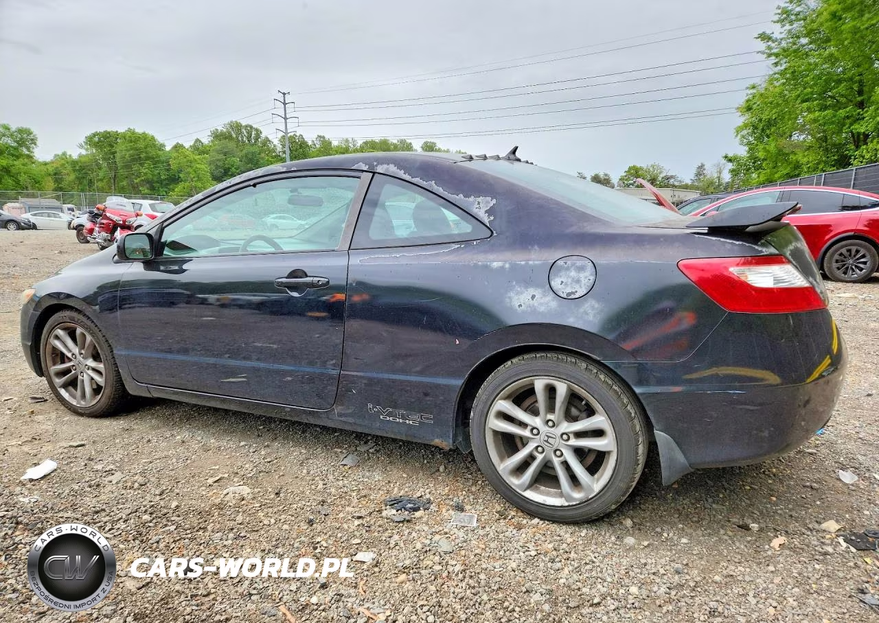 2008 Honda Civic Si VIN:2HGFG21548H708370 - 2