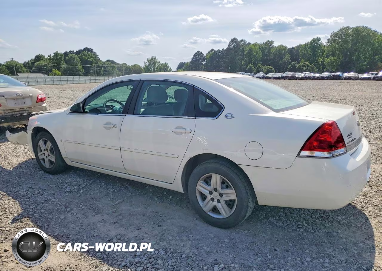 2008 Chevrolet Impala Ls VIN:2G1WB58K581306188 - 2