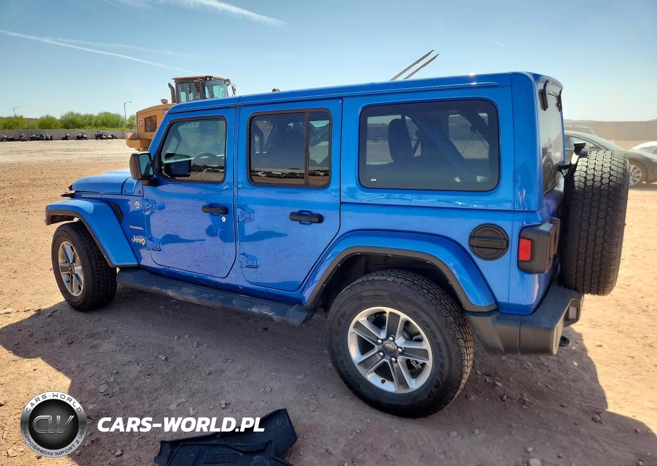 2022 Jeep Wrangler Unlimited Sahara VIN:1C4HJXEN3NW253783 - 2