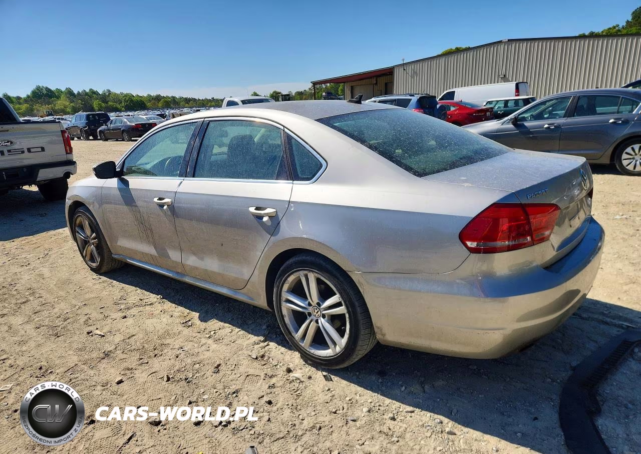 2014 Volkswagen Passat Se VIN:1VWBS7A32EC046582 - 2