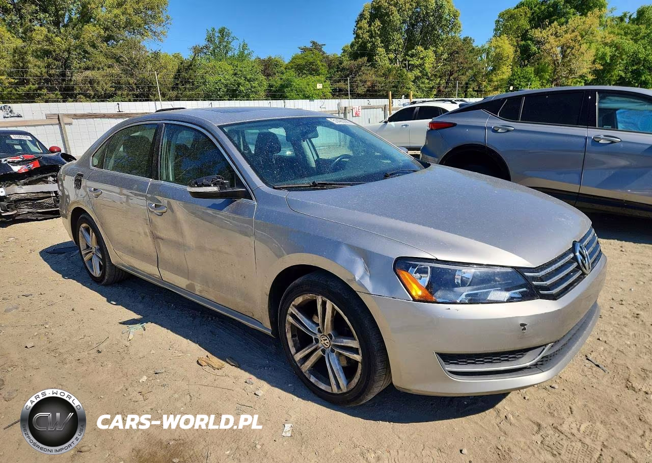 2014 Volkswagen Passat Se VIN:1VWBS7A32EC046582 - 4