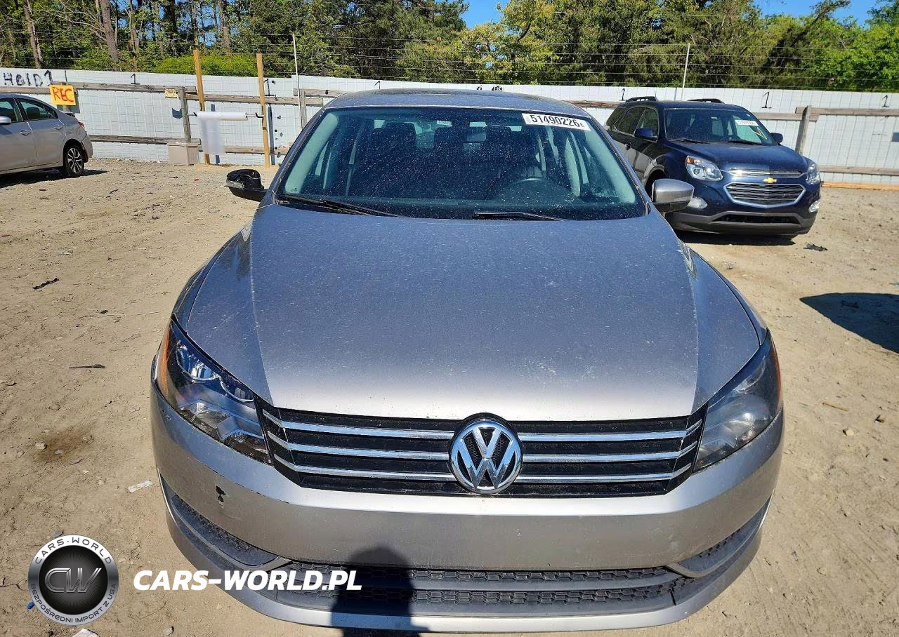 2014 Volkswagen Passat Se VIN:1VWBS7A32EC046582 - 5