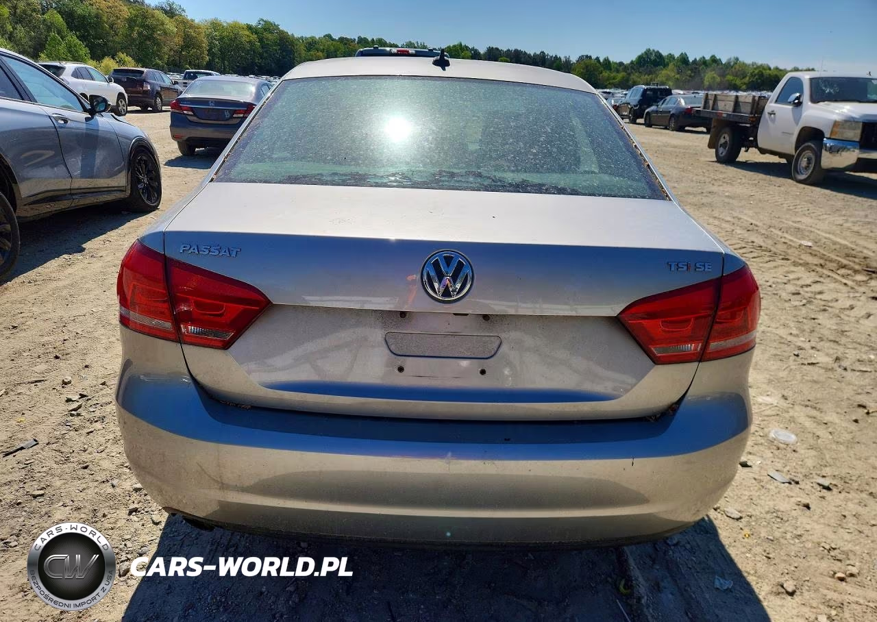2014 Volkswagen Passat Se VIN:1VWBS7A32EC046582 - 6
