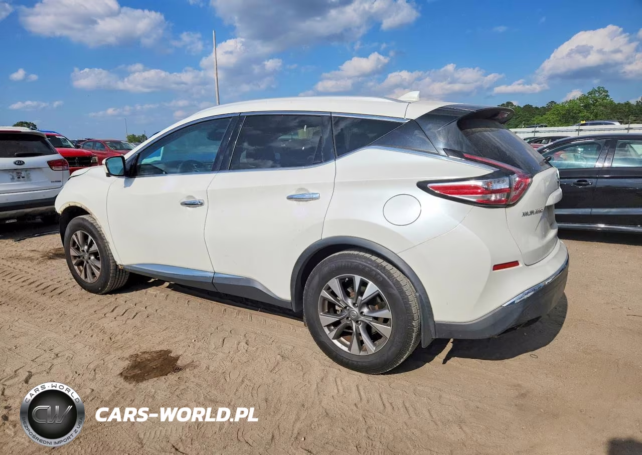 2016 Nissan Murano Sl VIN:5N1AZ2MG7GN159829 - 2