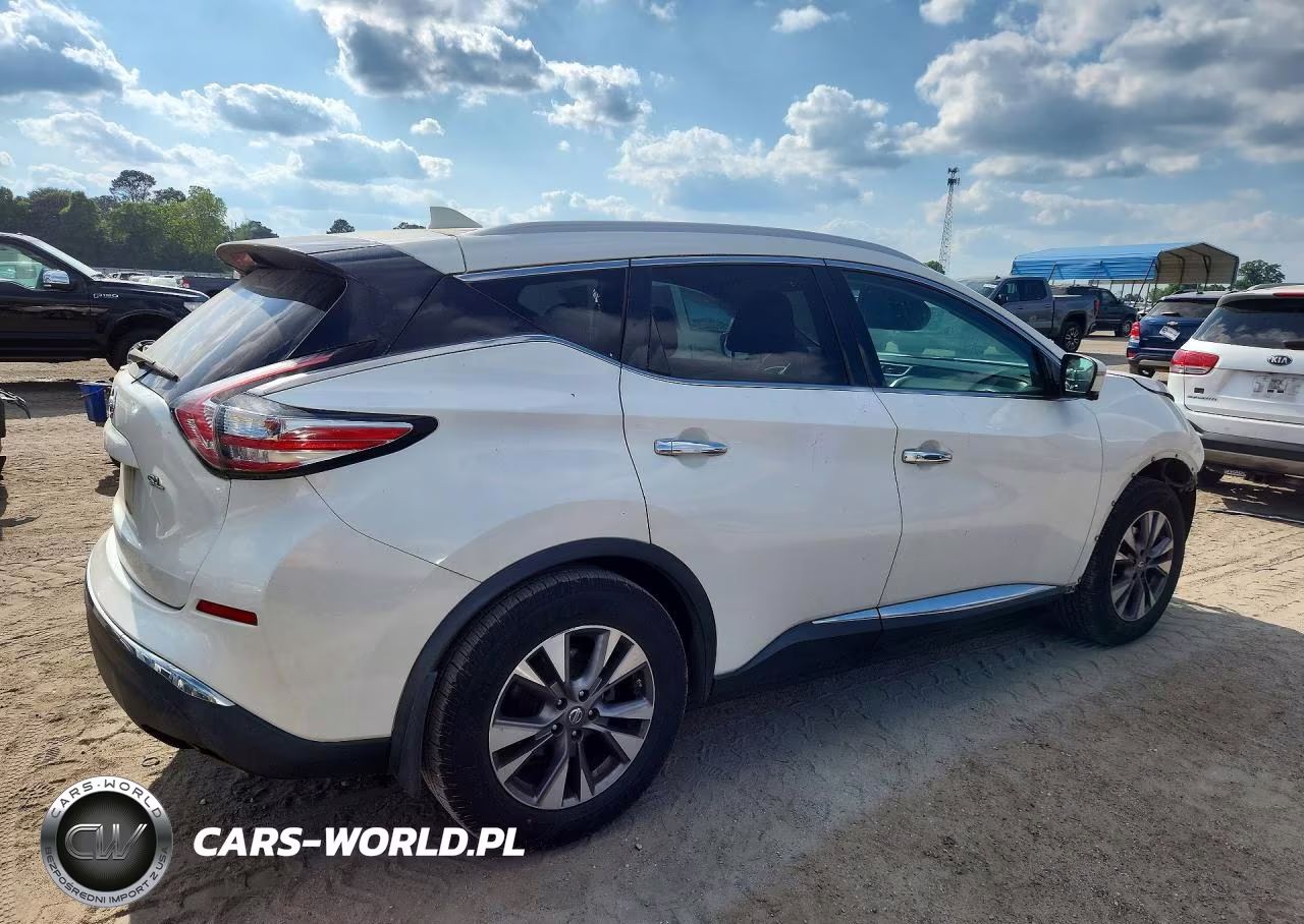 2016 Nissan Murano Sl VIN:5N1AZ2MG7GN159829 - 3