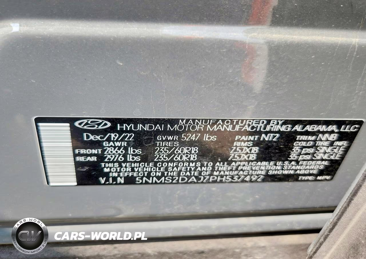 2023 Hyundai Santa Fe Sel VIN:5NMS2DAJ7PH537492 - 13