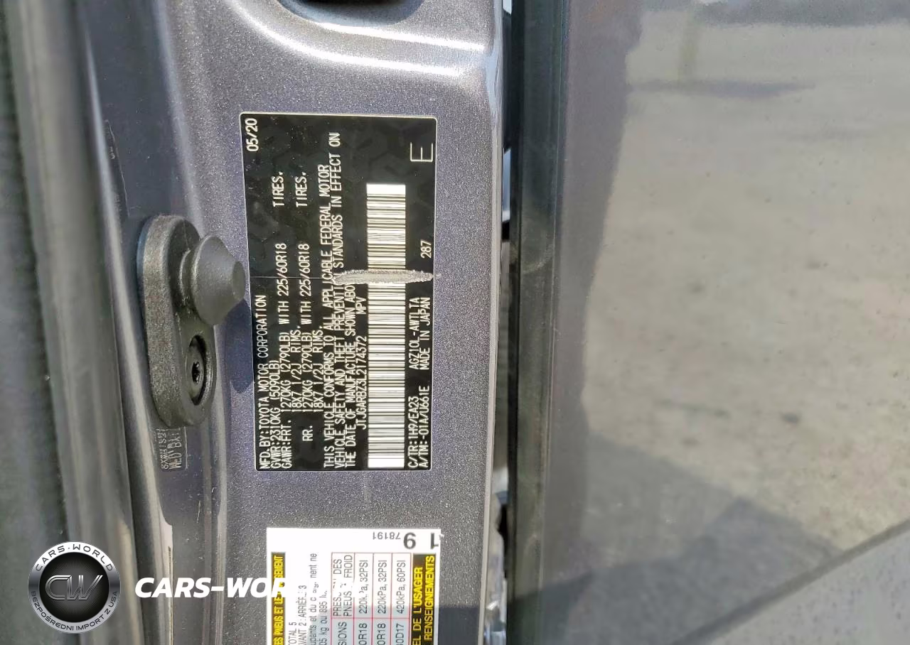 2020 Lexus Nx 300 VIN:JTJGARBZ3L2174372 - 12