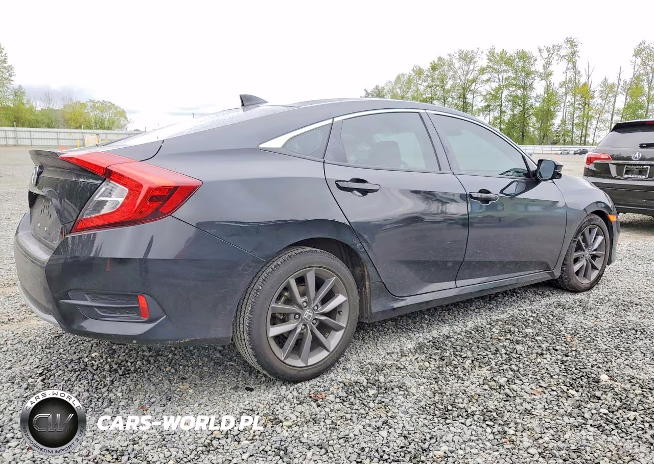 2019 Honda Civic Exl VIN:19XFC1F74KE211658 - 3