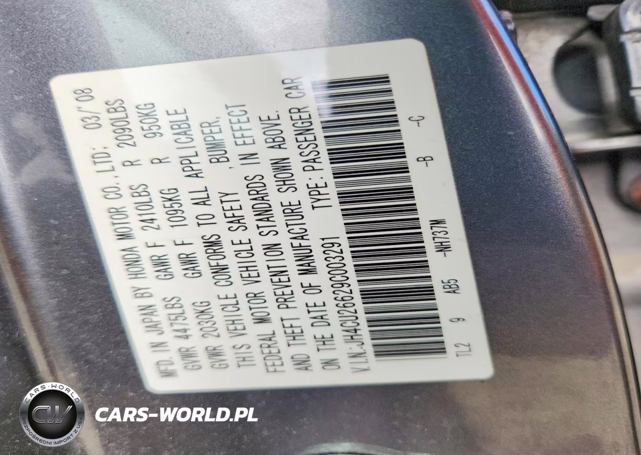 2009 Acura Tsx VIN:JH4CU26629C003291 - 12