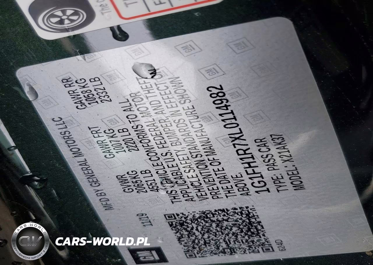 2020 Chevrolet Camaro Ss VIN:1G1FH1R7XL0114982 - 13