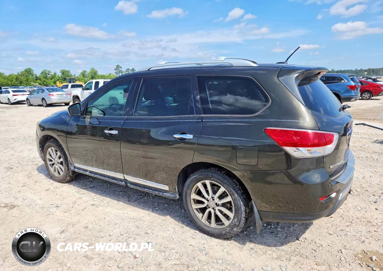 2015 Nissan Pathfinder Sl VIN:5N1AR2MN2FC606236 - 2