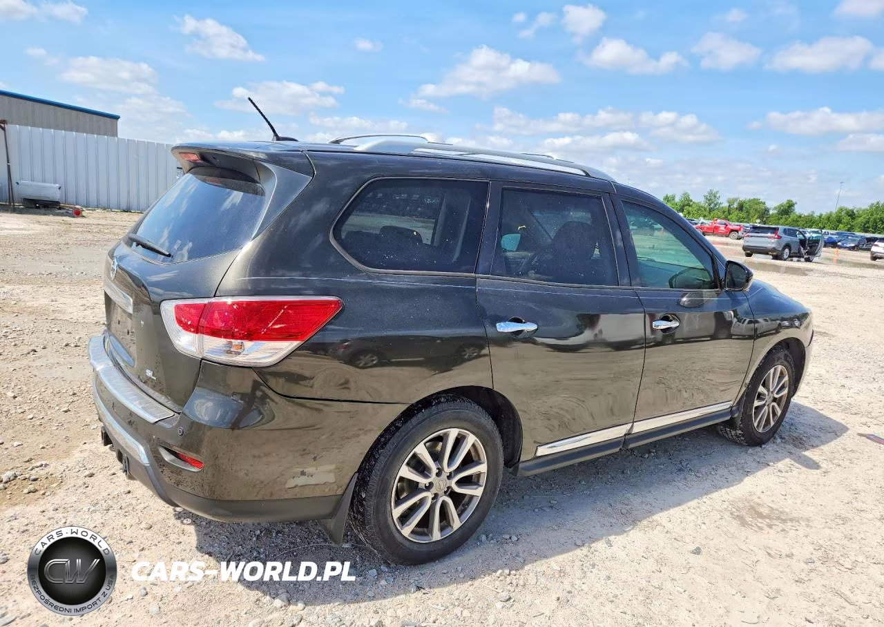 2015 Nissan Pathfinder Sl VIN:5N1AR2MN2FC606236 - 3