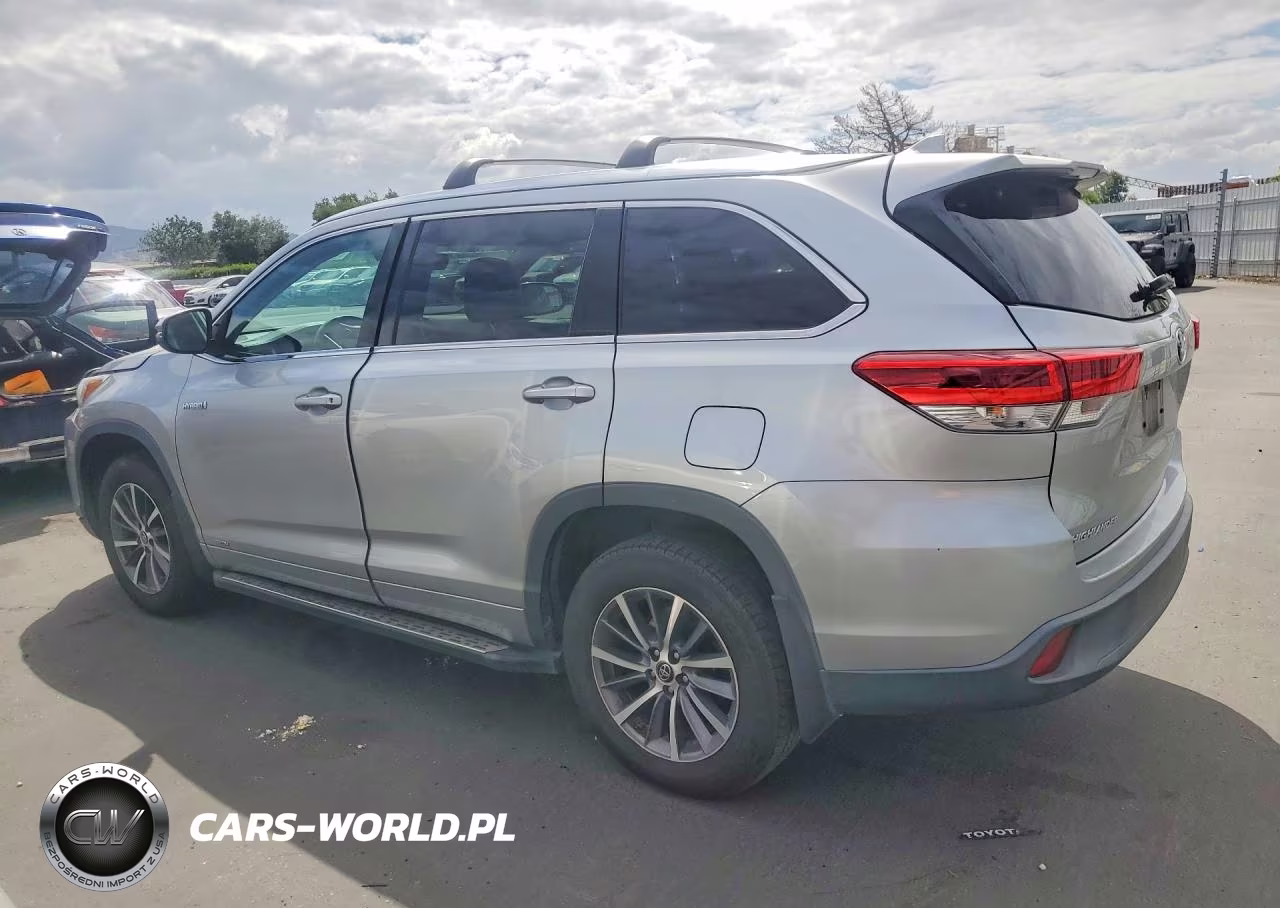 2018 Toyota Highlander Hybrid Xle VIN:5TDJGRFH4JS041716 - 2