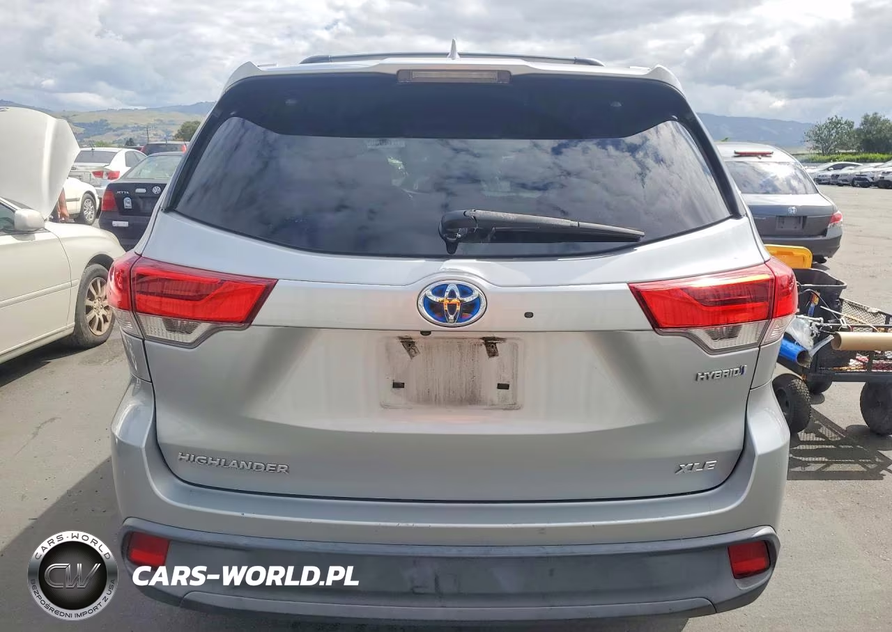 2018 Toyota Highlander Hybrid Xle VIN:5TDJGRFH4JS041716 - 6