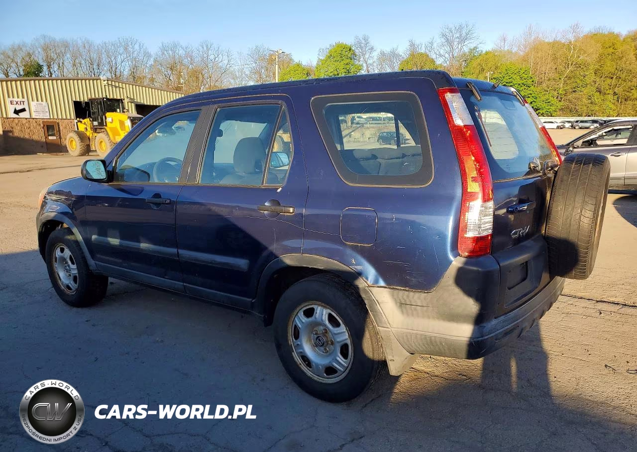2005 Honda Cr-V Lx VIN:SHSRD68545U308854 - 2